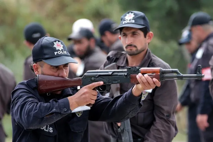 Afrin yerel polis güçleri göreve hazır