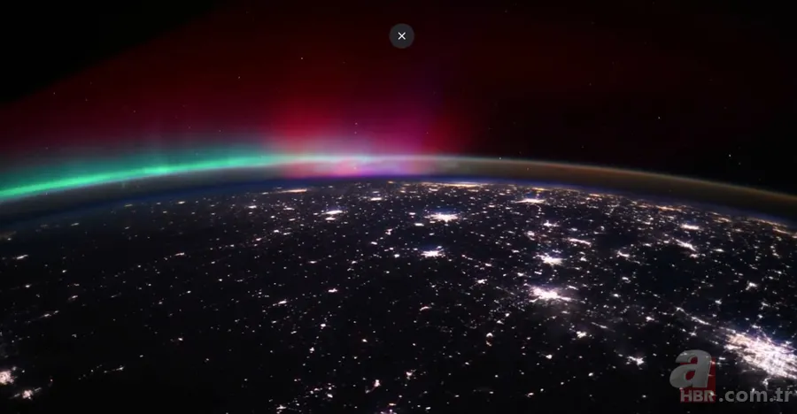 Kuzey ışıklarını hiç böyle görmediniz! NASA’dan büyüleyici uzay manzaraları 5