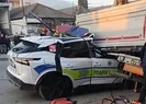 Korkunç kaza! 1 polis şehit oldu