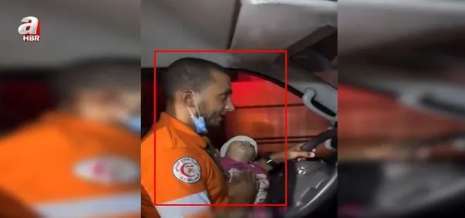 Soykırımın adı: Açlık ve bombalar! Gazze’de ambulans şoförünün kucağındaki bebeğe kalp masajı