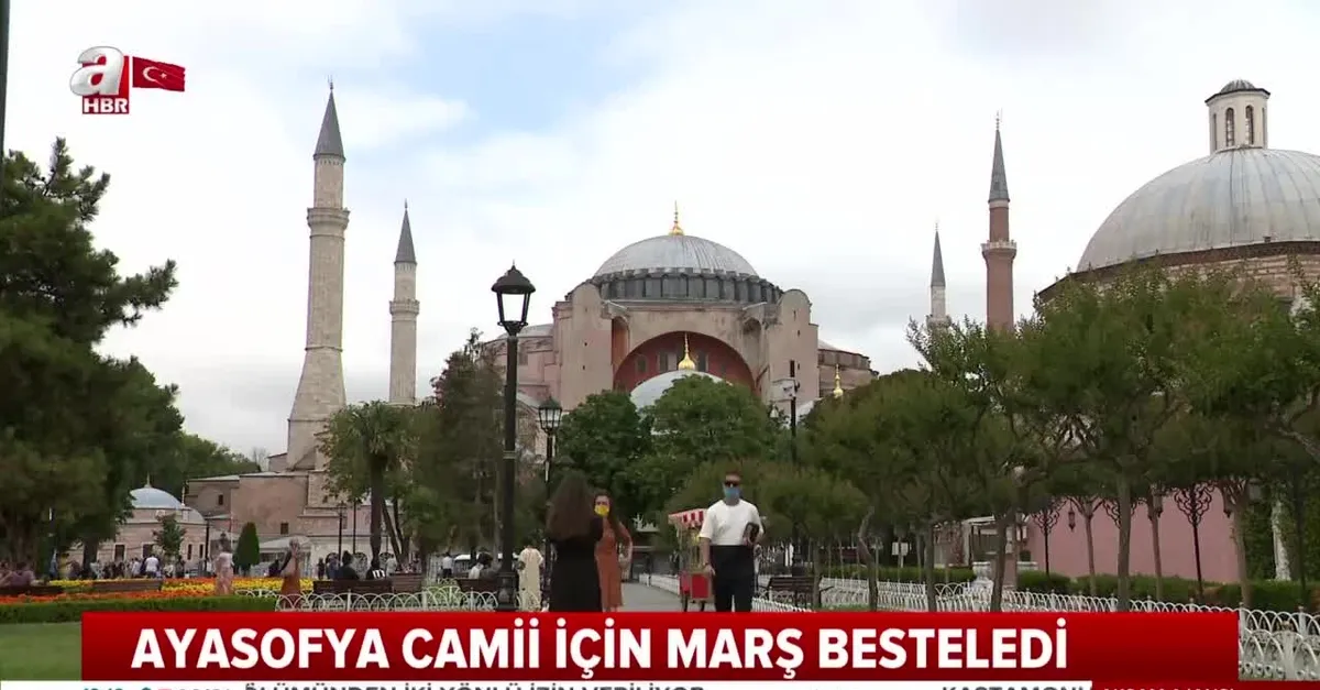 Ayasofya için "Diriliş Ayasofya" marşı