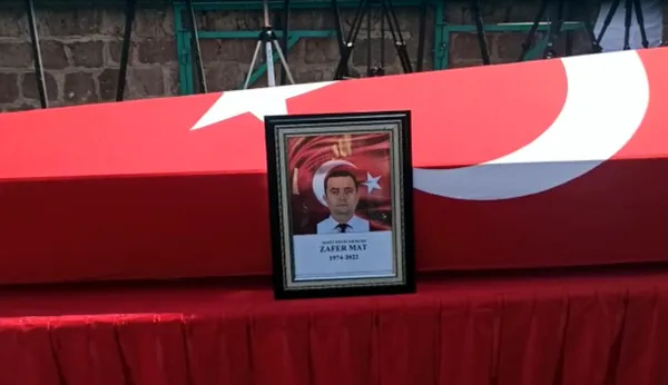 Şehit polis Zafer Mat, Yozgat'ta son yolculuğa uğurlandı - 1