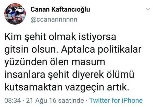 İşte CHP’li Canan Kaftancıoğlu’nun kirli sicili! 2012 yılında attığı tweetlerle başladı
