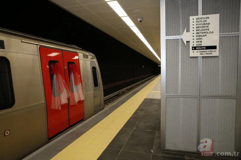 Ankara'ya yeni metro hattı! Ulaşımın kilit noktası olacak! Yarın açılıyor 19