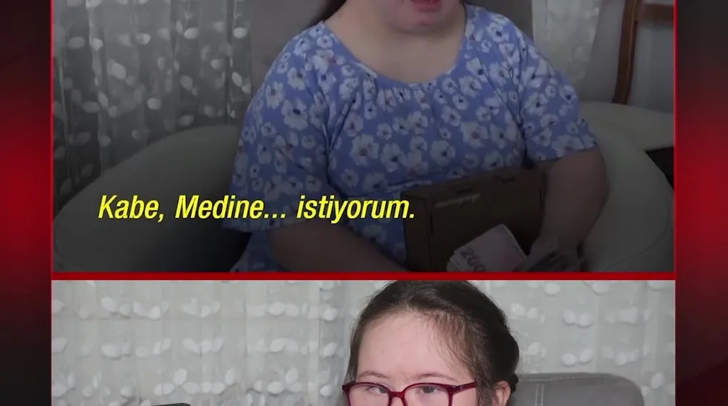 UMRE İÇİN HARÇLIKLARINI BİRİKTİRİYOR