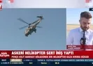 Askeri helikopter kaza kırıma uğradı