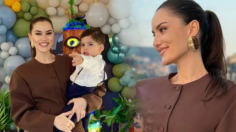 "İkisi de aynı Burak" Fahriye Evcen ile Burak Özçivit'in küçük oğlu 2 yaşına girdi