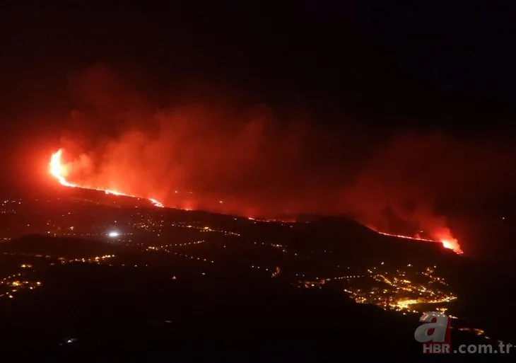 Lavlar okyanusa ulaştı! La Palma Adası felaket bölgesi ilan edildi