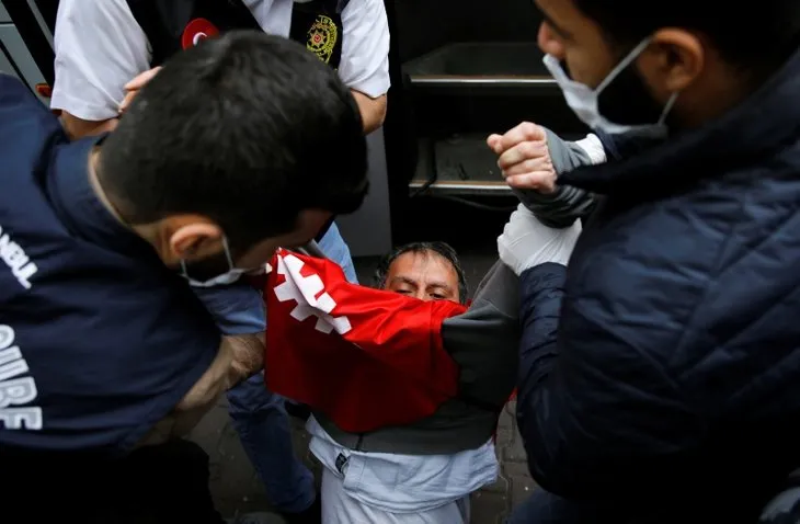 DİSK üyelerinden skandal hareket! Herkesin hayatını tehlikeye attılar