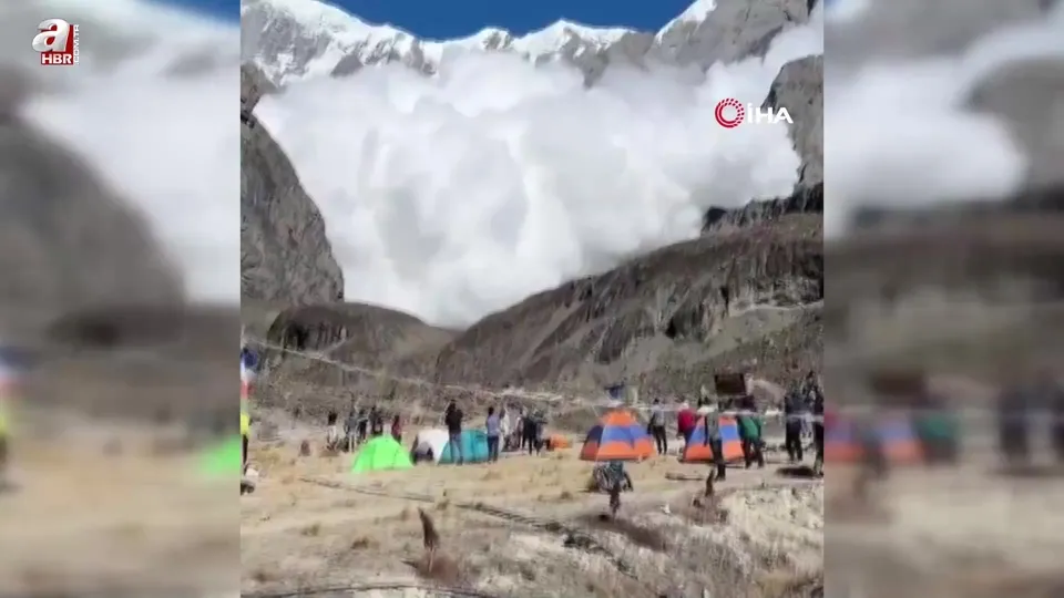 Nepal’de dağcıların kampına çığ düştü