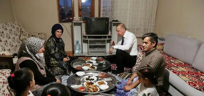 Başkan Recep Tayyip Erdoğan sürpriz iftar ziyaretinde bulunmuştu! Doğan ailesi o anları anlattı