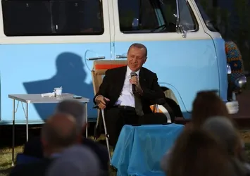 Başkan Erdoğan Mersin'de gençlerle buluştu! Dikkat çeken fotoğraflar...
