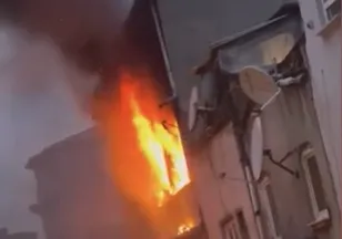 Ünlü oyuncu dehşeti yaşadı! Umut Özkan ve eşi alevlerden son anda kurtuldu