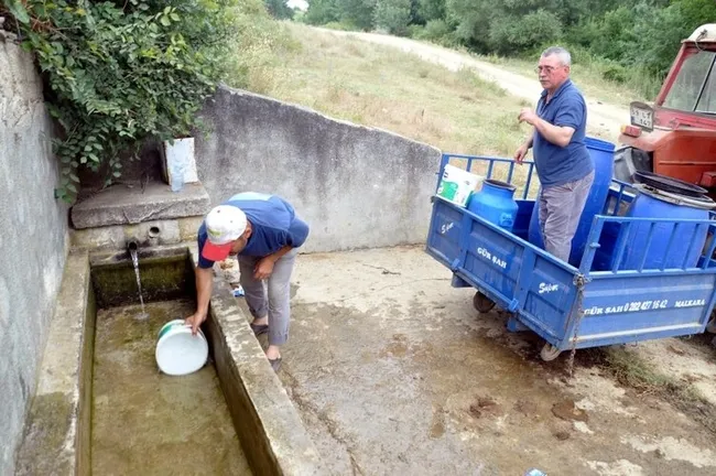 CHP’li Malkara Belediyesi vatandaşları susuz bıraktı! Halk tepki gösterdi