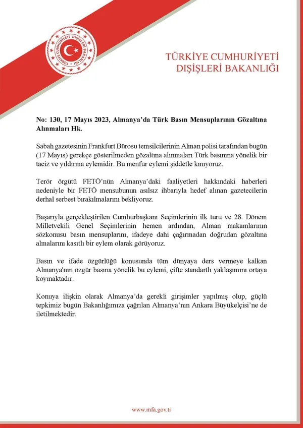 Almanya’da A Haber-Sabah ekiplerine kelepçeli gözaltı! Tepkiler çığ gibi büyüdü: Almanya haddini aştı