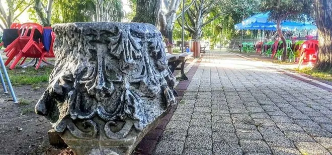 Molozların arasından tarihi eser çıkarıldı