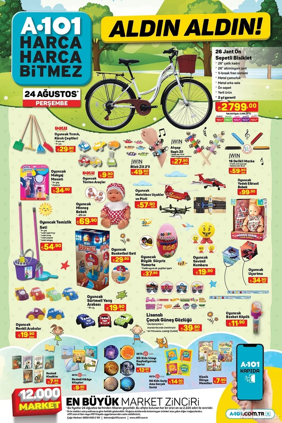A101 24 Ağustos aktüel ürünler kataloğu! Tam 16 sayfa üründe indirim yapıldı 11