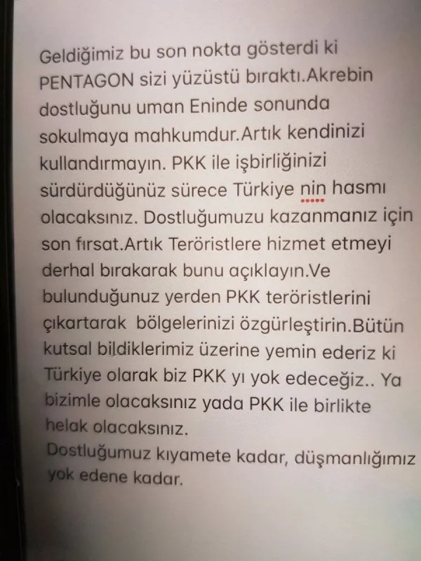 ÖSO'dan Fırat'ın doğusuna son mesaj - 2