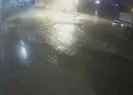 İstanbul’da selin geliş anı kamerada