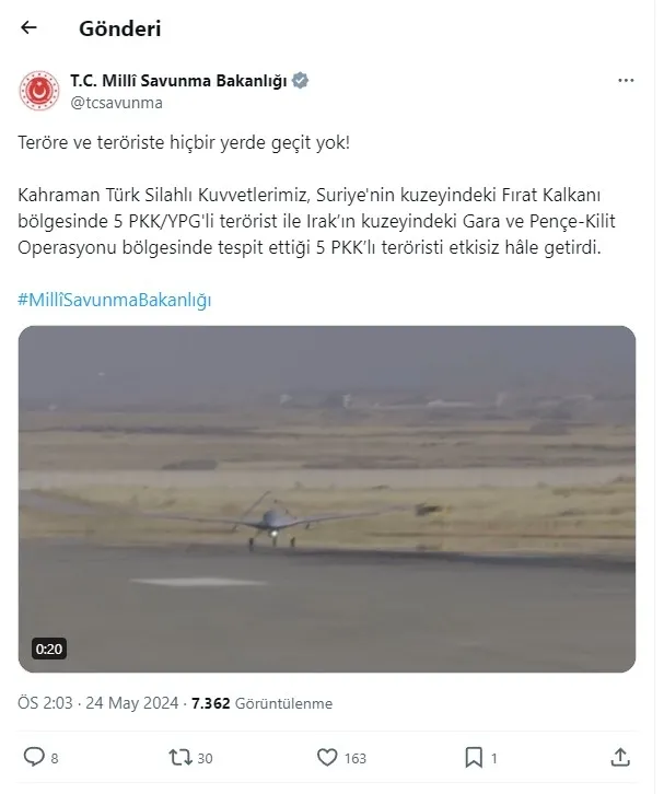 Son dakika | MSB'den PKK'ya sınır ötesi harekat! 10 hain sarı torbada - 1