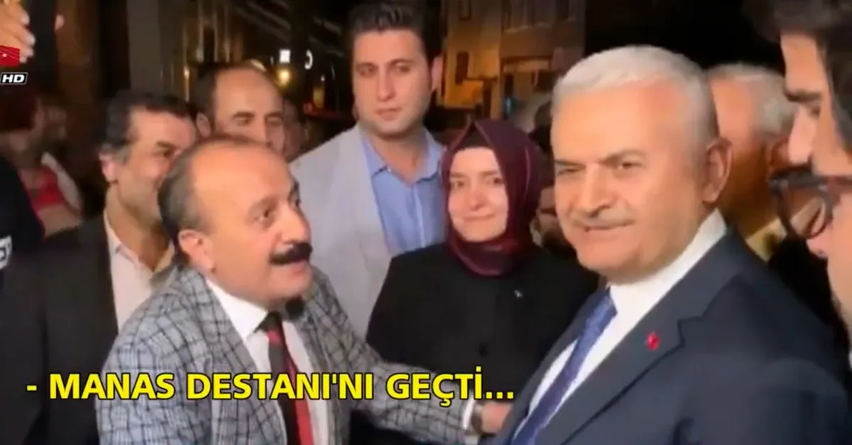 Binali Yıldırım kendi üslubuyla cevap verdi: Manas Destanı’nı geçti | Video