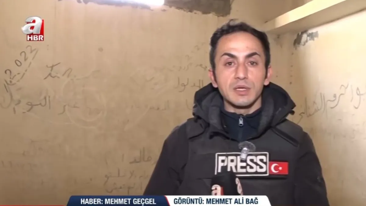 YPG'li teröristler çocukları kaçırıp hapsetti! A Haber çöle kurulan hapishaneyi görüntüledi