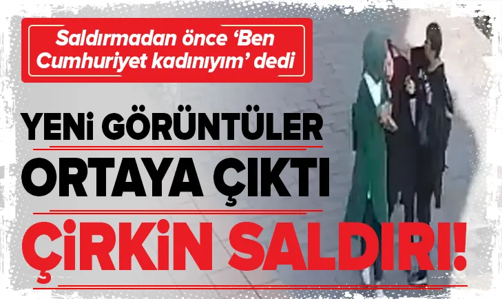 Saldırıya uğrayan başörtülü kızlar esnafa sığındı