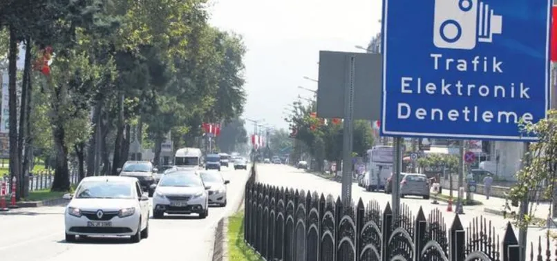 Bir yılda yarım milyon araca ceza