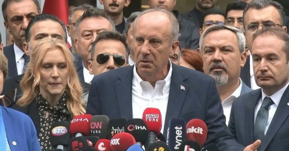 Muharrem İnce adaylıktan neden çekildi?