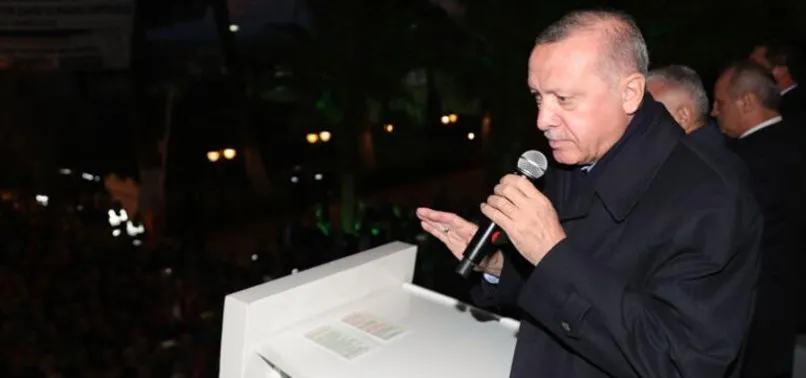 Başkan Erdoğan: YPG'ye verilen 33 bin TIR silahı bulduk