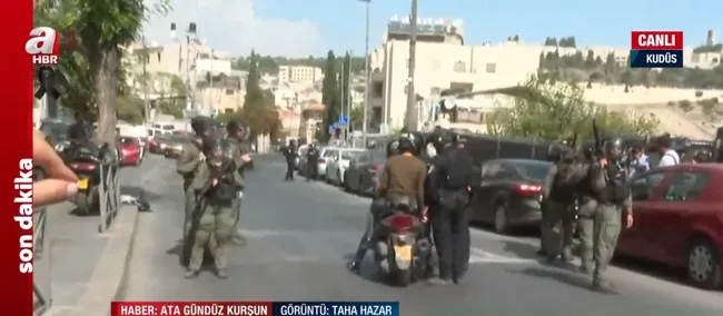Katil İsrail’den Cuma ablukası! Elinde seccade olan Müslümanlara sert müdahale