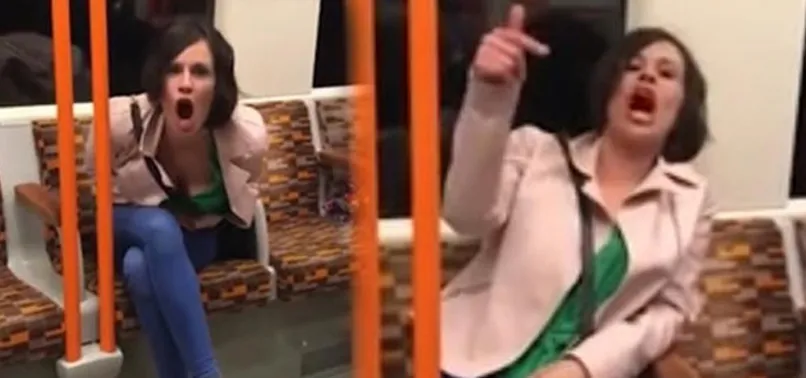 Londra metrosunda ırkçı saldırı