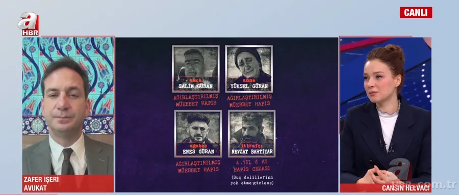 Narin Güran davasıyla ilgili A Haber canlı yayınında korkutan açıklama | Beraat ederler mi? 5