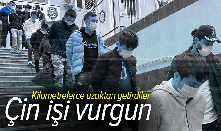 Çin işi vurgun! Binlerce kilometre öteden geldiler
