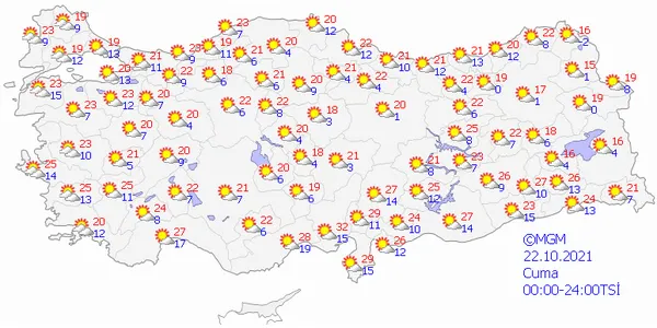 Türkiye Meteoroloji’nin raporuyla sevindi! İşte beklenen hava sıcaklığı