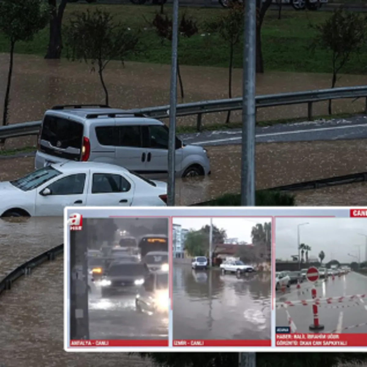 CHP'li belediyelerin yönettiği şehirlerde altyapı kaosu: Yollar göle döndü vatandaş mahsur kaldı!