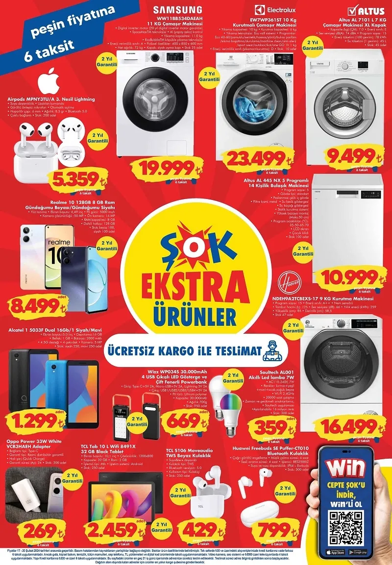 ŞOK indirimli iPhone Pro Max satıyor! 21 Şubat ŞOK aktüel ürünler kataloğunda ürünlere 6 taksit fırsatı ile geliyor