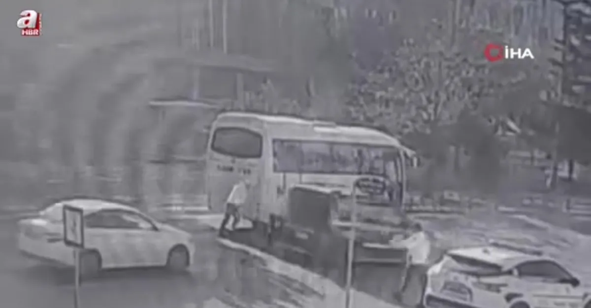 Trafik polislerinin fedakarca yardımı