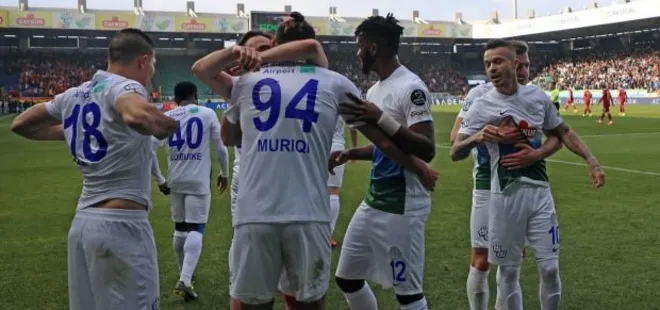 Rizespor evinde Kayseri’ye patladı!