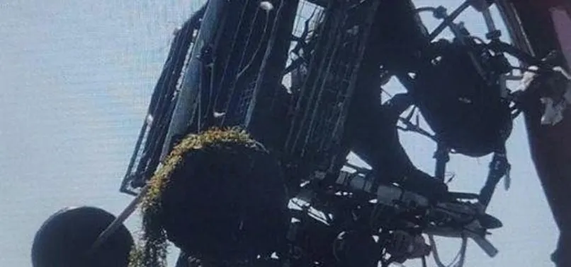 Mersin'deki polisevine düzenlenen terör saldırısında yeni gelişme! Teröristlerin geldiği paramotorun görüntüleri ortaya çıktı