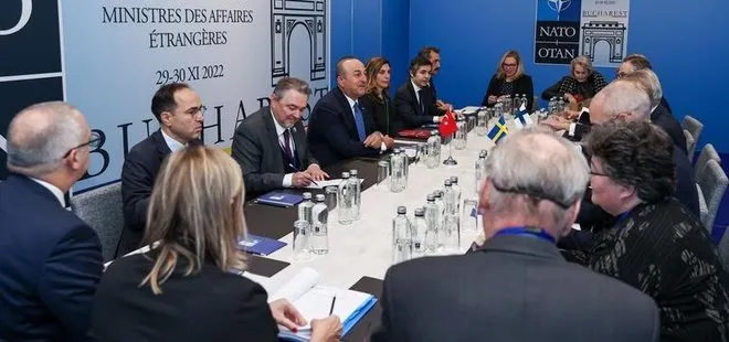 Dışişleri Bakanı Mevlüt Çavuşoğlu, İsveç ve Finlandiyalı mevkidaşlarıyla görüştü