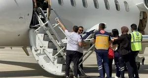 Ağrı’da çocuk hasta için hava ambulansıyla sevk