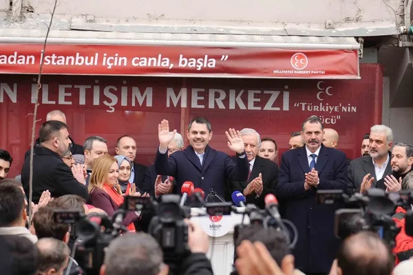 Cumhur İttifakı’nın İstanbul Adayı Murat Kurum CHP ve DEM Parti’yi bombaladı: Hiçbir zaman kirli ittifaklar peşinde koşmadık