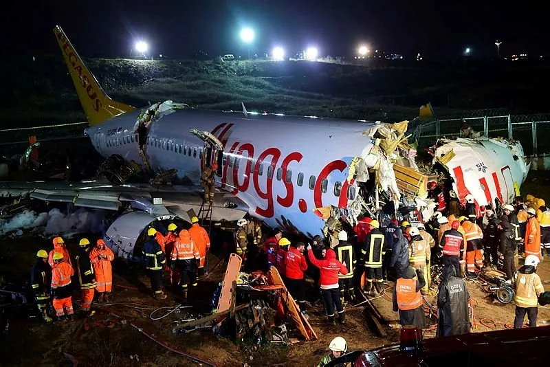 Pegasus Tan Sabiha Gokcen De Ucak Kazsai Hakkinda Flas Aciklama