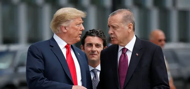 Başkan Erdoğan, Trump’la görüştü