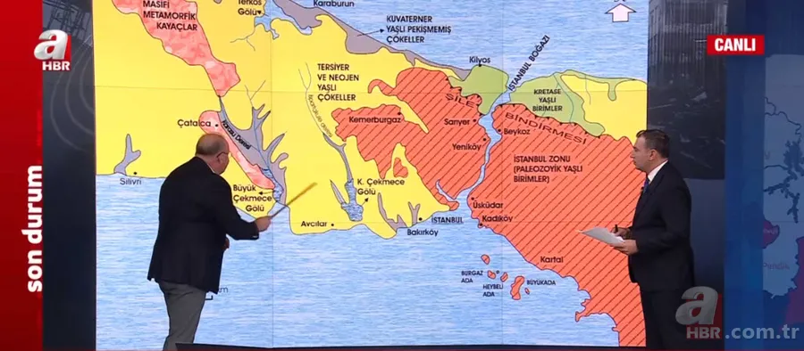 İstanbul'un en riskli "DEPREM" ilçeleri nereler? En sağlam hangi bölgeler? Prof. Dr. Şükrü Ersoy A Haber'de tek tek gösterdi: En tehlikeli yerler... 11
