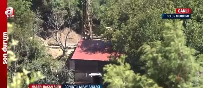 Bolu’da esrarengiz kazı | 15 maden işçisi getirildi! A Haber kazının yapıldığı noktada