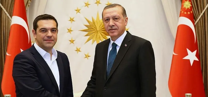 Erdoğan, Çipras ile görüştü