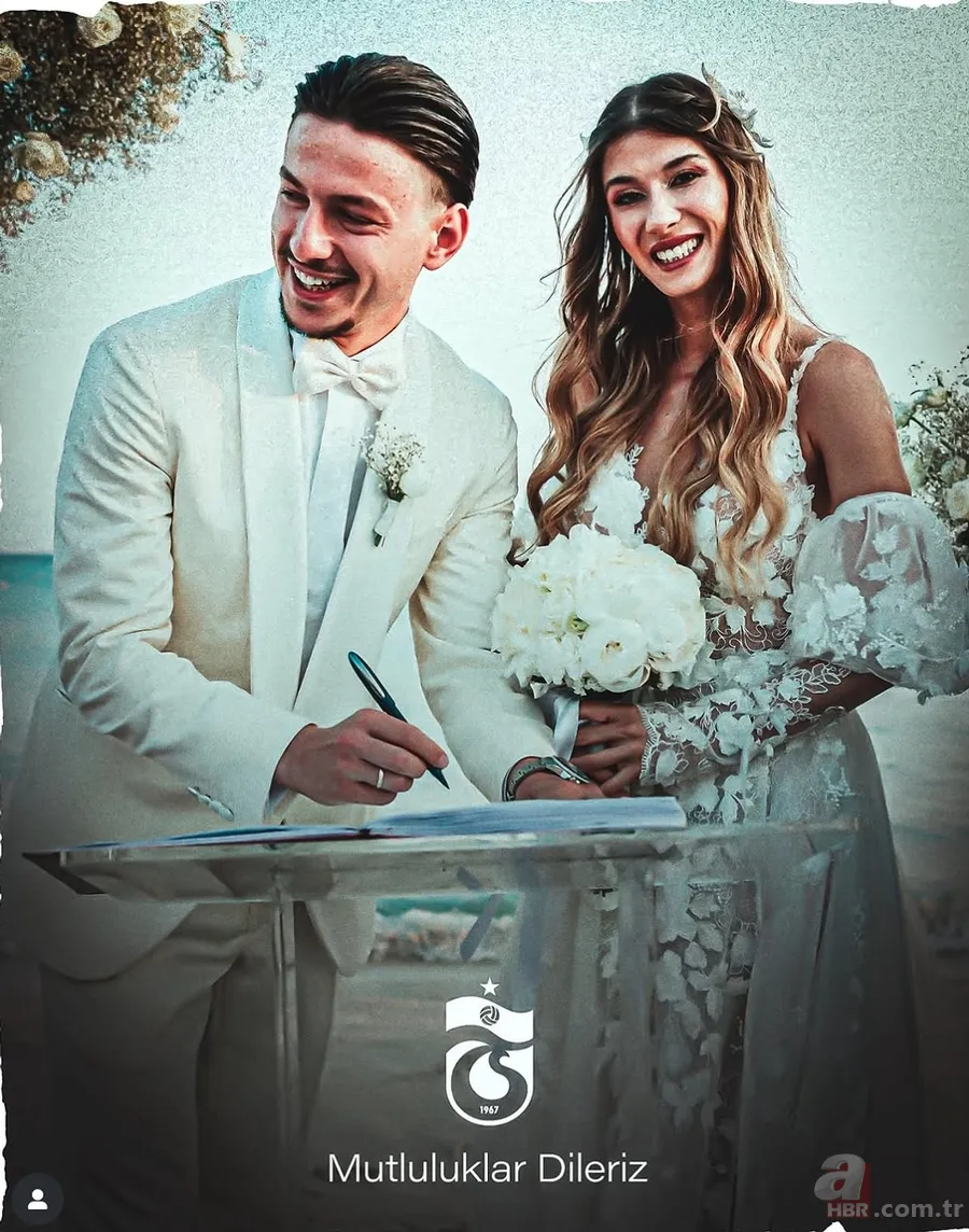 İstenmeyen gelinden olay pozlar! Futbolcu Enis Destan eşiyle aşka geldi 5