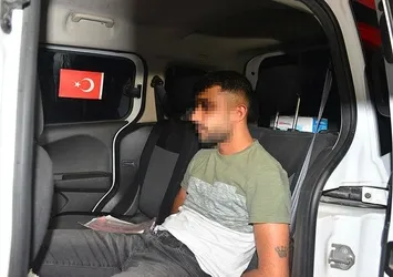 Silahlı kavgaya giderken polise denk gelen şahısların kaçışı kısa sürdü